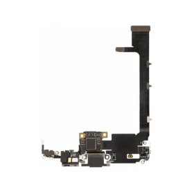 Apple iPhone 11 Pro Max oplaadpoort en microfoon flexkabel (zwart)