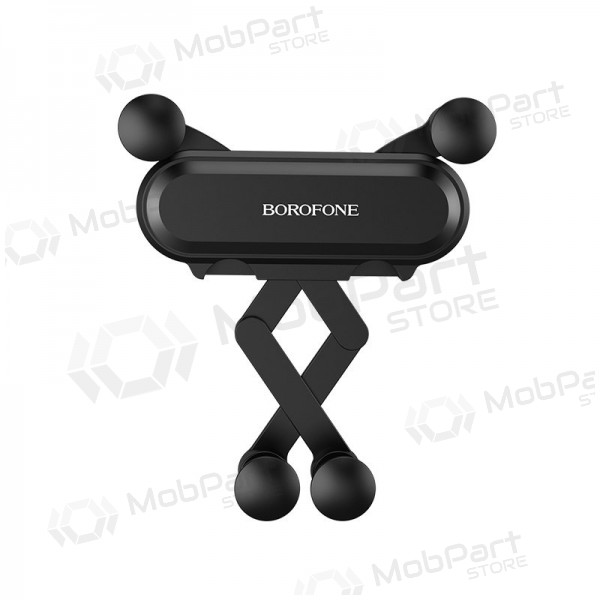 Universele autotelefoonhouder Borofone BH19 voor ventilatieroosters, zwart