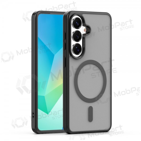 Samsung Galaxy A16 hoesje - Matte MagSafe (zwart)