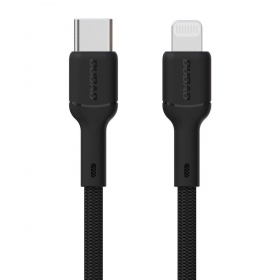 Lightning kabel Dudao L9X USB-C naar Lightning 1 m 30 W zwart