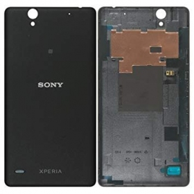 Sony E5333 Xperia C4 achtercover (zwart) (gebruikt grade A, origineel)