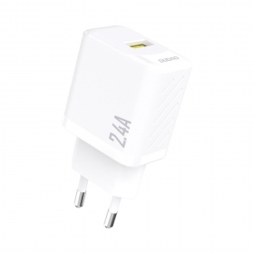 Telefoonoplader Dudao A23 12 W USB-A wit