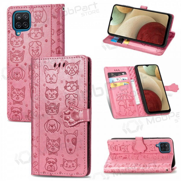 Samsung Galaxy A54 hoesje - Cat-Dog (roze)