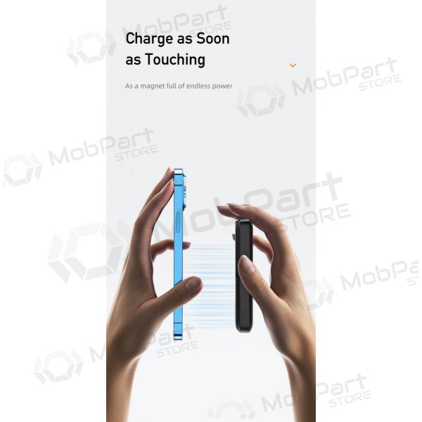 Externe batterij - Power Bank Awei P139K 22.5W Magnetic Wireless 10000mAh juoda