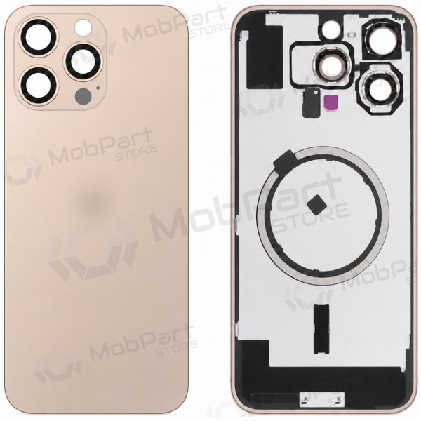 Apple iPhone 16 Pro Max achterkant (goud) (Premium)