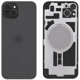 Apple iPhone 15 achterkant (zwart) (Premium)