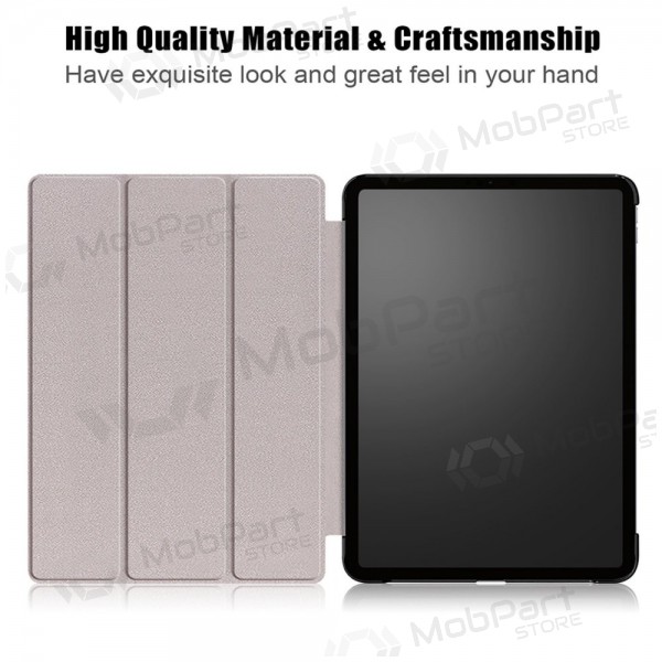 Apple iPad 10.2 (2019, 2020) Smart Leather hoesje (zwart)