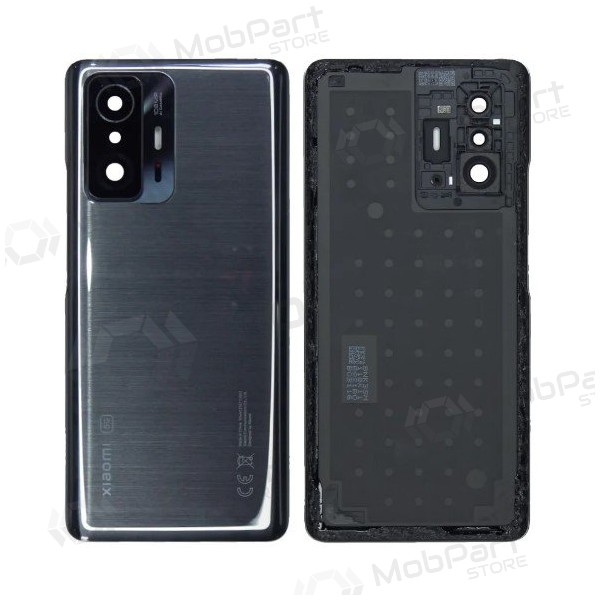 Xiaomi 11T / 11T Pro achterkant (zwart) (origineel) (service pack)