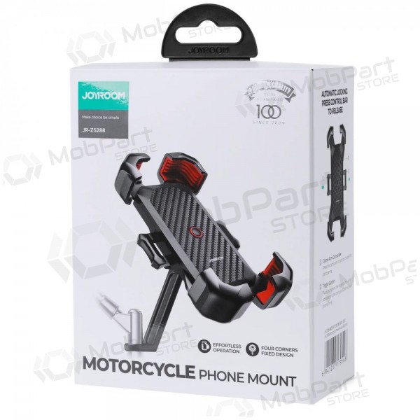 Telefono laikiklis motociklui Joyroom JR-ZS288 zwart