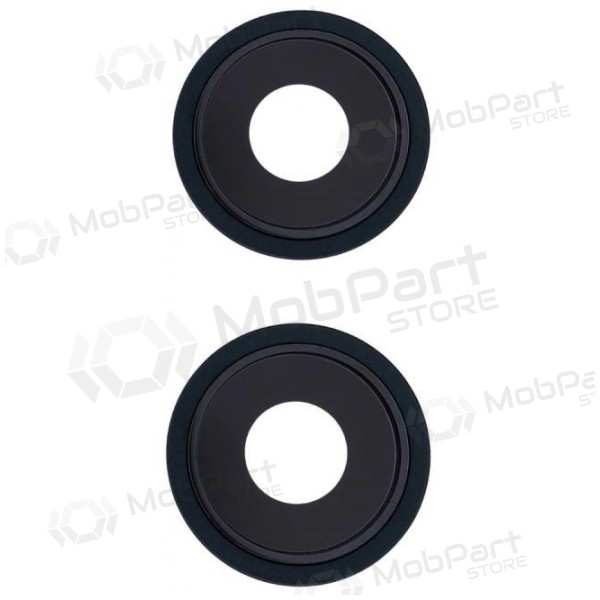 Apple iPhone 13 cameraglas (2 st.) (Midnight) (met frame)