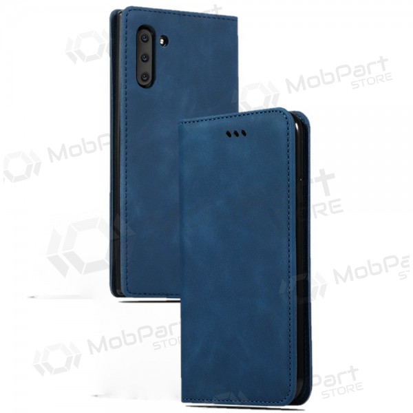 Xiaomi Redmi Note 12 Pro hoesje - Business Style (donkerblauw)