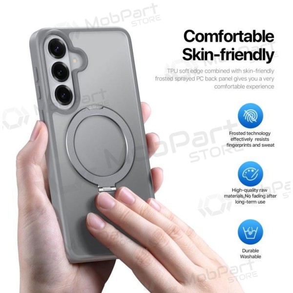 Samsung Galaxy S26+ hoesje - Dux Ducis Yind Magnetic Stand (grijs)