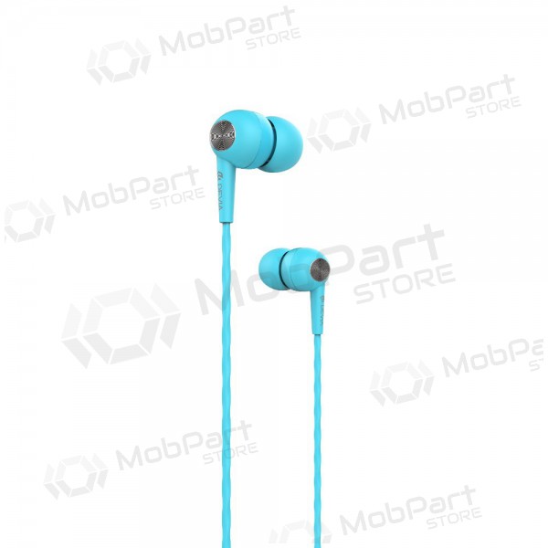 Handsfree Devia Kintone 3,5mm (blauw)