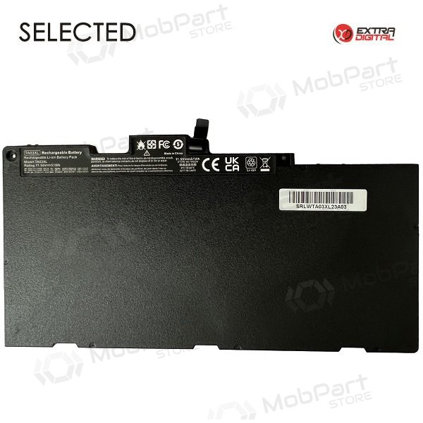 HP TA03XL, 51Wh laptopbatterij, Geselecteerd