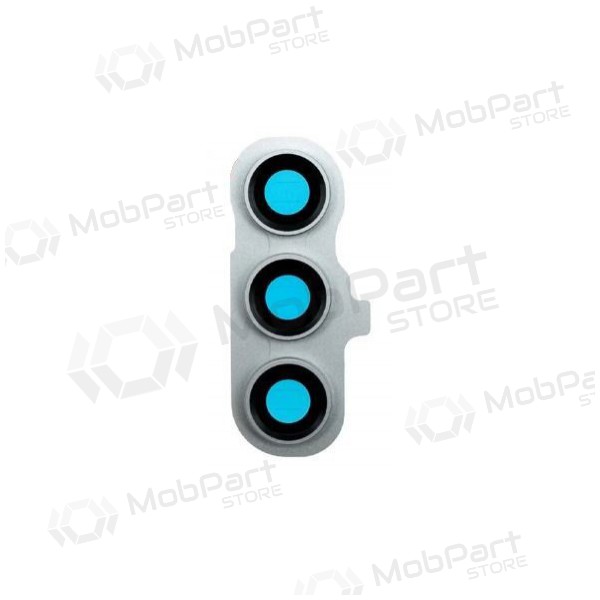 Samsung Galaxy S23 FE cameraglas (met frame) (zilver)