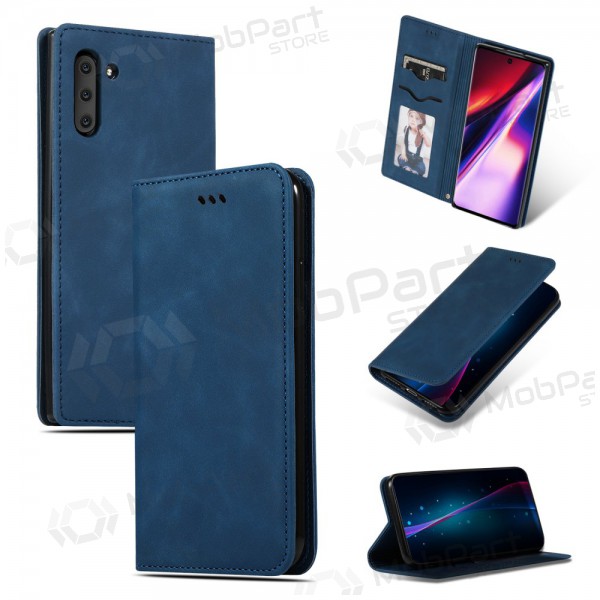 Xiaomi Redmi Note 12 Pro+ hoesje - Business Style (donkerblauw)