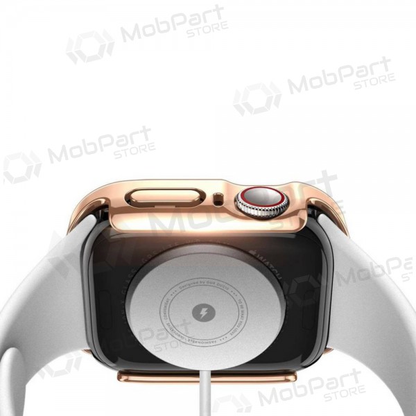 Apple Watch 41mm LCD beschermglas / hoesje - Dux Ducis Hamo (roze)