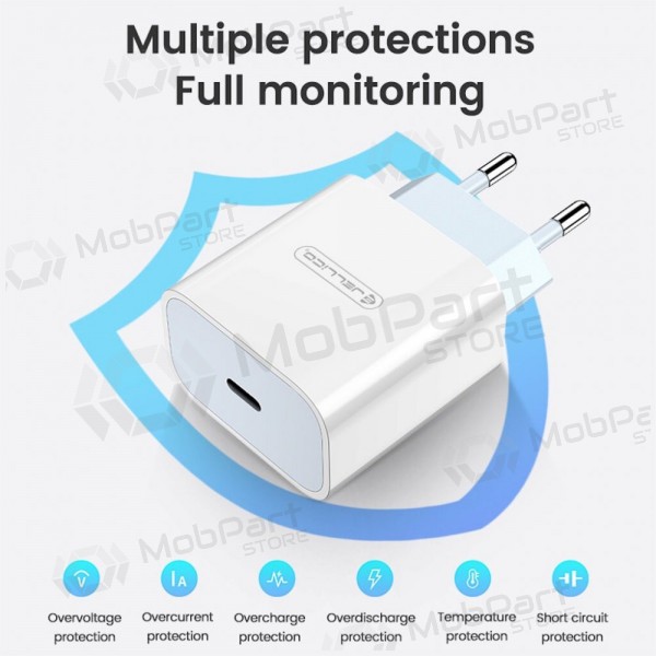 Jellico AK180 20 W USB-C PD Lightning telefoonoplader wit