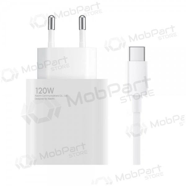 Telefoonoplader Xiaomi HyperCharge Combo BHR9462EU 120 W USB-A QC GaN wit