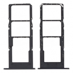 Samsung A145 Galaxy A14 4G SIM-kaarthouder (zwart) (service pack) (origineel)