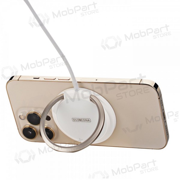 Lader draadloze DUZZONA W1 MagSafe 15W (wit)