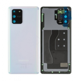 Samsung G770 Galaxy S10 Lite achterkant wit (Prism White) (gebruikt, grade C, origineel)