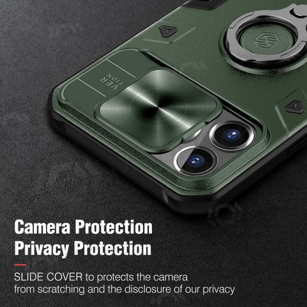 Apple iPhone 14 Pro Max hoesje Nillkin Armor Pro (groen)