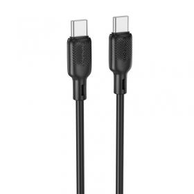 USB kabel Borofone BX113 60W USB-C to USB-C 2.0m zwart