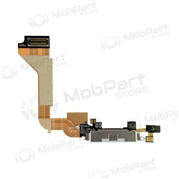 Apple iPhone 4 oplaadconnector (wit) (gebruikt, origineel)