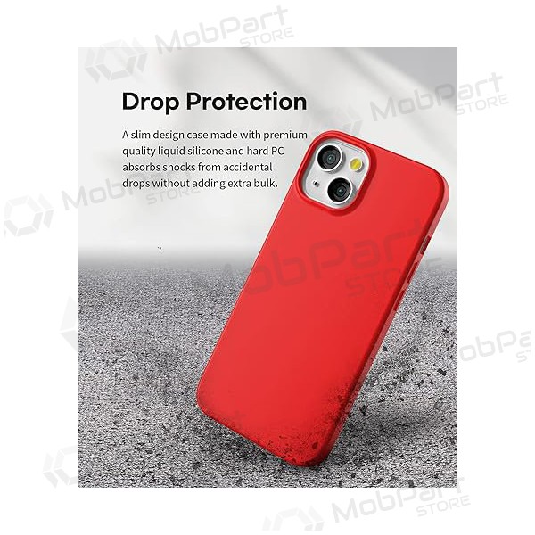 Apple iPhone 14 hoesje -Mercury Soft Feeling- (rood)