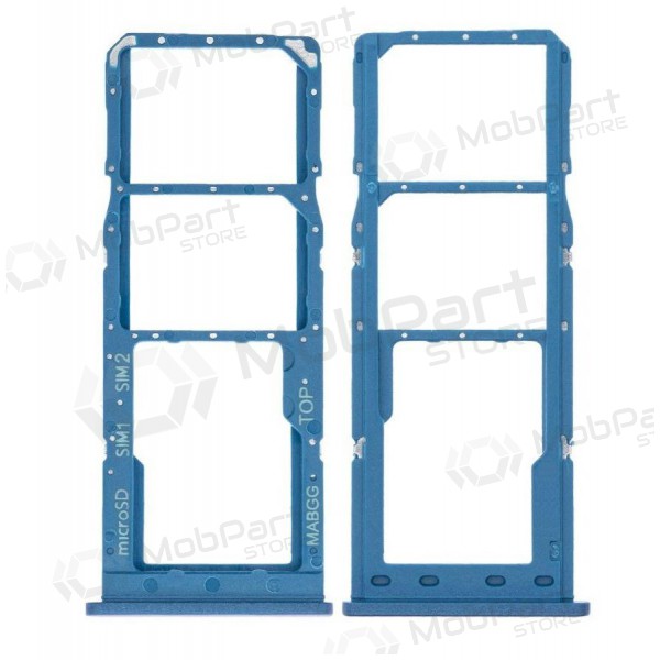 Samsung Galaxy A125 A12 / A127 A12S SIM kaarthouder (blauw) (servicepack) (origineel)