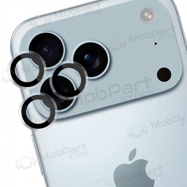Apple iPhone 17 Pro, 17 Pro Max 3MK Lens Pro gehard glas camerabescherming (transparant)