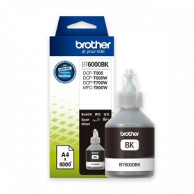 Brother DCP-T300/ T500W/ T700W (BT6000BK), zwarte cartridge voor inkjetprinters, 6000 pagina's