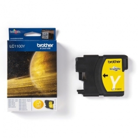 Brother LC-1100Y (LC1100Y) Inktcartridge, Geel