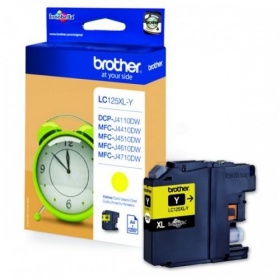 Brother LC 125XL (LC125XLY), gele cartridge voor inkjetprinters