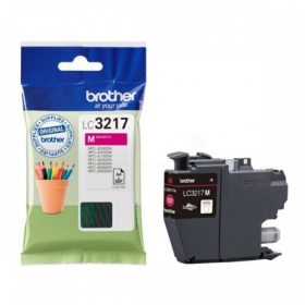 Brother LC 3217 (LC3217M), magenta cartridge voor inkjetprinters, 550 pagina's