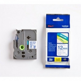 Brother TZe-233 (TZe233) gelamineerde labeltape 12mm 8m, blauw op wit