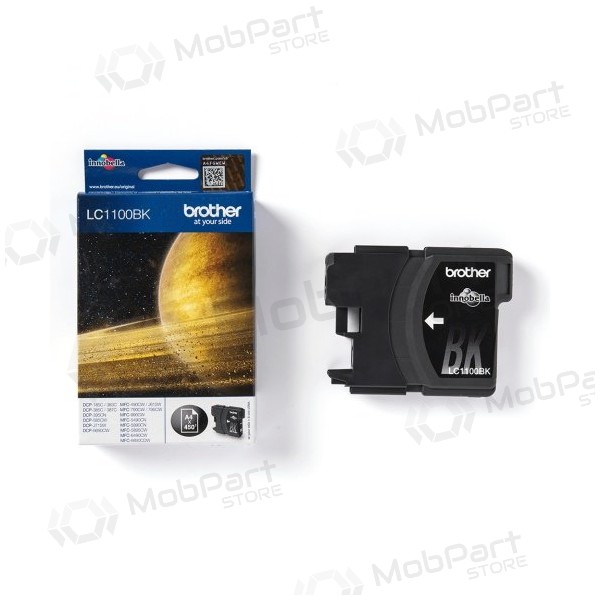 Brother LC-1100BK (LC1100BK) Inktcartridge, Zwart