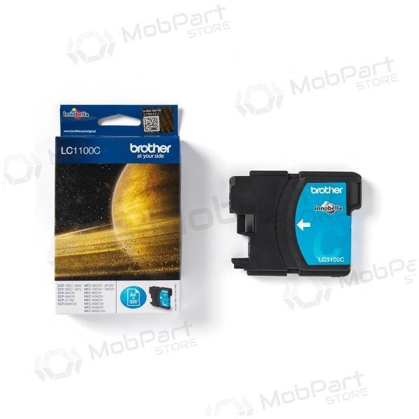 Brother LC-1100C (LC1100C) inktcartridge, cyaan