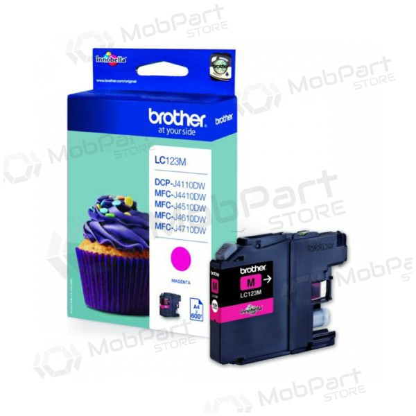 Brother LC 123 (LC123M),  patroon voor inkjetprinters