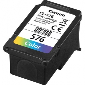 Canon CL-576 (5442C001) Inktcartridge, Cyaan, Magenta, Geel