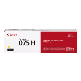 Canon CRG 075H Y (6366C002) lasercartridge, geel