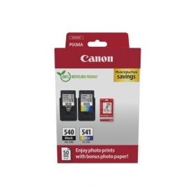 Canon PG-540/CL-541 (5225B013) fotowaardepakket inktcartridgeset, ZW/CMY
