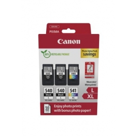 Canon PG-540L/CL-541XL (5224B015) fotowaardepakket inktcartridgeset, BK/CMY