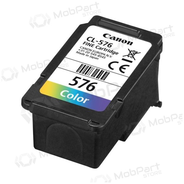 Canon CL-576 (5442C001) Inktcartridge, Cyaan, Magenta, Geel