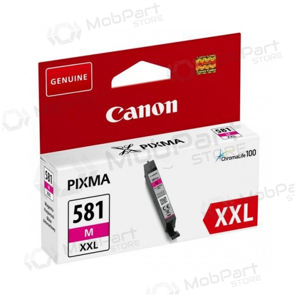 Canon CLI-581 XXL (1996C001), magenta inktcartridge voor inkjetprinters