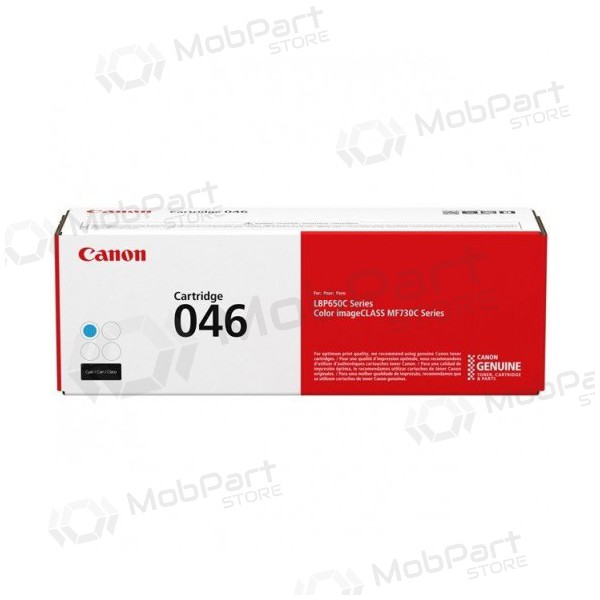 Canon CRG 046 (1249C002), cyaan tonercartridge voor laserprinters, 2300 pagina's.