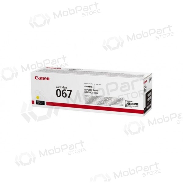 Canon CRG 067 (5099C002) lasercartridge, geel