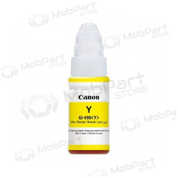 Canon GI-490 Navulinkt (0666C001), gele cartridge voor inkjetprinters