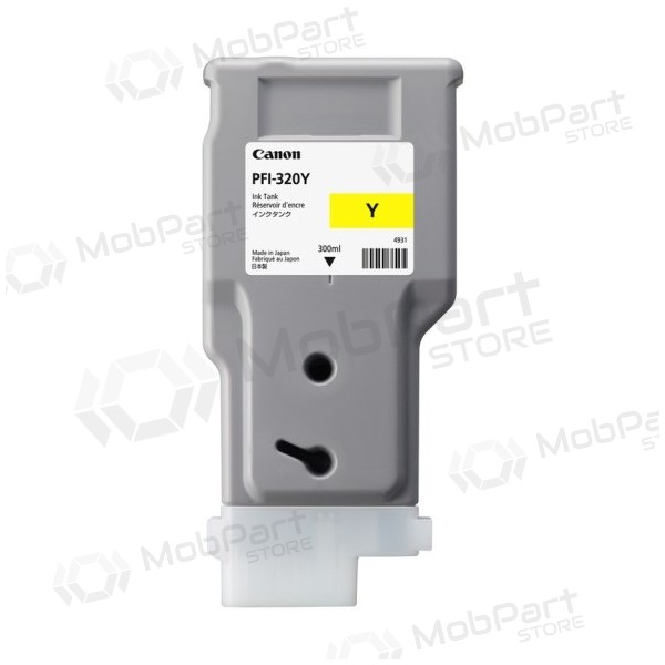 Canon PFI-320Y (2893C001) Inktcartridge, Geel